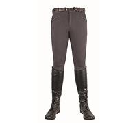 HKM Basic Pantalones de Montar para Hombre Gris 42