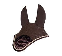 HKM Basil 2100 - Campana para Moscas, Mosquero Caballo, Antimoscas para Caballos, Color marrón Oscuro