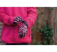 HKM Blossom Guantes de montar para niños Lila 10