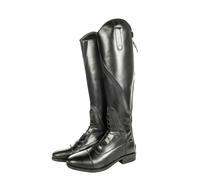 HKM Botas de equitación -Gijón, Largo/Ancho Estrecho, 9100 Negro, 37 EU