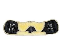 HKM Cincha corta borreguillo Negro/Negro 65