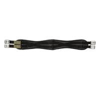 HKM Cincha Suave PVC,Muestra de barquillo, Elastica Negro 130