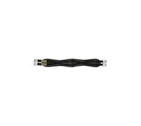 HKM Cincha Suave PVC,Muestra de barquillo, Elastica Negro 50