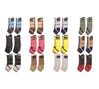 HKM Colour Polainas/Gorras para Pies Blau XL