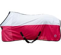 Manta para caballo HKM Fly manta Colourful - EU115/UK5'3/US63" / Magenta