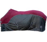 HKM Comfort Manta antimoscas con polar Rojo Oscuro/Negro 115