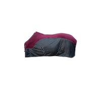 HKM Comfort Manta antimoscas con polar Rojo Oscuro/Negro 165