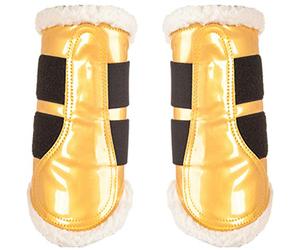 HKM Comfort Polainas/Gorras para Pies Gold XL