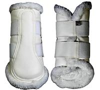 HKM Comfort Premium Fur Protectores Blanco/Blanco Shetland