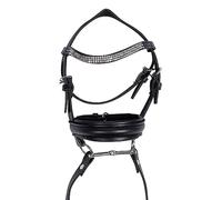 HKM Cuddle Pony Brida Negro Talla única
