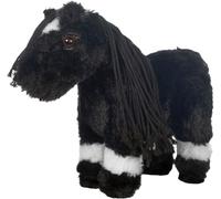 HKM Cuddle Pony Foal Negro Talla única