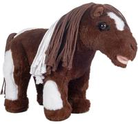 HKM Cuddle Pony Pinto Marrón/Blanco One Size