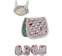 HKM Cuddle Pony Set de diseño Hueso/Rosa One Size
