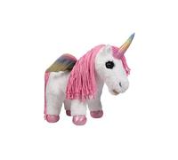 HKM Cuddle Pony Unicorn Blanco One Size