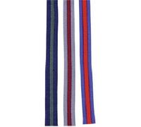 HKM - Cuerda de guía, Color Azul y Rojo, 270 cm