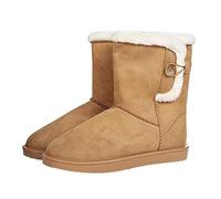 HKM Davos Button Fur, Botas de equitación Unisex Adulto, Camel, 40 EU