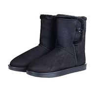 HKM Davos Button Fur, Botas de equitación Unisex Adulto, Schwarz, 37 EU