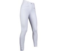 HKM Della Sera Comp. CM Style Pantalones de Montar para Mujer Blanco 46