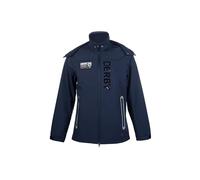 HKM Derby Chaqueta Softshell para hombre Azul Oscuro 3XL