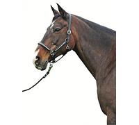 HKM Diamond Cabestro De Cuero Warz Vollblut