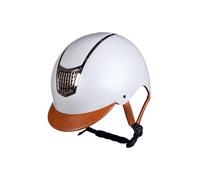 HKM Edinburgh Casco de Montar Perla Blanca M