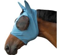 HKM Elastic Máscara anti moscas Azul Humo L