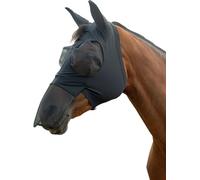 HKM Elastic Máscara anti moscas protec.p l.f.nasales Azul Humo M