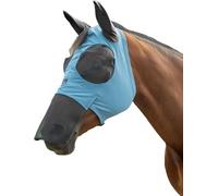 HKM Elastic Máscara anti moscas protec.p l.f.nasales Azul Humo S