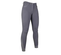 HKM Equilibrio Style c. f. s. Pantalones de Montar para Mujer Gris Oscuro 36