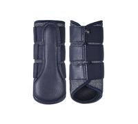 HKM Glitter Mesh Style Protectores Doma Azul Oscuro L