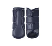 HKM Glitter Mesh Style Protectores Doma Azul Oscuro XL