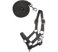 HKM Hobby Horsing - Juego de cabestro básico con cabestro ajustable y cuerda para niños a partir de 3 años