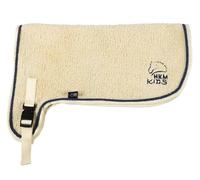 HKM Hobby Horsing Manta Teddy | de peluche de peluche | con bordado | Beige