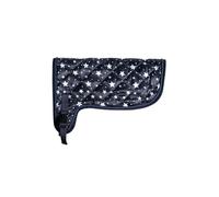 HKM Hobby Horsing Print Manta Azul Marino Con Dibujo De Estrellas One Size