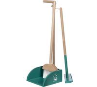 HKM Hobby Horsing Recogedor con rastrillo Natural/Turquesa One Size