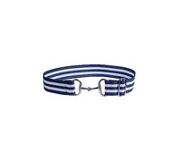 HKM Hunter Elastic Stripe Cinturón Azul Oscuro/Blanco Talla única