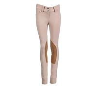 HKM Hunter II R.Alos Pantalón de Montar Jodhpur para niños Natural Oscuro 9/10 años
