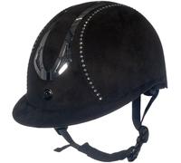 HKM Illusion Diamond Casco de Montar Negro M