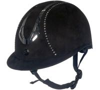 HKM Illusion Diamond Casco de Montar Negro XL
