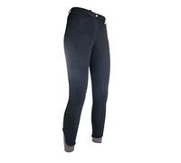 HKM Kate Culera Full Silicona Pantalones de Montar para Mujer Negro 42