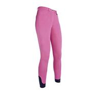 HKM Kate Culera Full Silicona Pantalones de Montar para Mujer Rosa 38