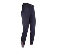 HKM Kate Rodillera Silicona Pantalones de Montar para Mujer Negro 36