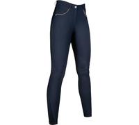 HKM Lady Shield 9170 - Casco de equitación, Talla S, 52-54 cm, Color Negro Brillante