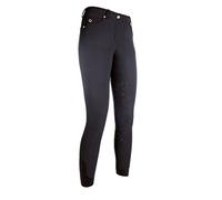 HKM LG Basic Culera Full S. Pantalones de Montar, Mujer, Negro, 36