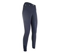 HKM LG Basic Culera Full S. Pantalones de Montar para Mujer Azul Oscuro 48