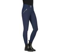 HKM Lia High Waist culera Full Alos Pantalones de Montar para Mujer Blanco 36