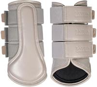 HKM Livigno Mesh Protectores Gris Piedra L