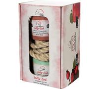 HKM Lolly Lick Piedra para lamer set de 2 Rosa Mosqueta/Manzana One Size
