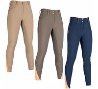 HKM Lyon Culera Full Silicona Pantalones de Montar para Mujer Arena 44