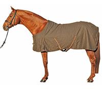 HKM Manta de Caballo para Entretiempo y cuadra Negro 135